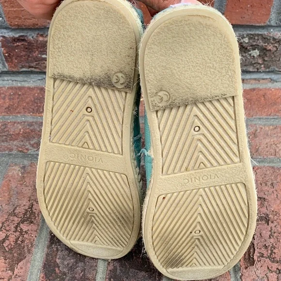 Vionic Beach Collection Laguna Comfort Mint Green Slip-On Espadrilles 6.5 - Picture 5 of 9